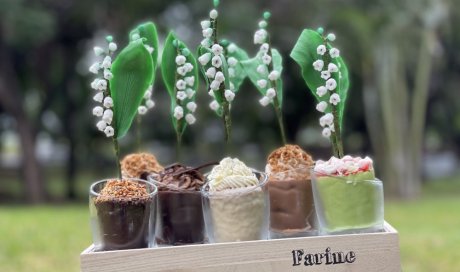 les Muguets du premier mai sont arrivés à la boulangerie-pâtisserie saint-alexandre